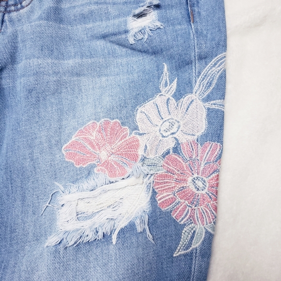 LIVERPOOL The Crop Boyfriend Floral Jeans - Picture 3 of 5